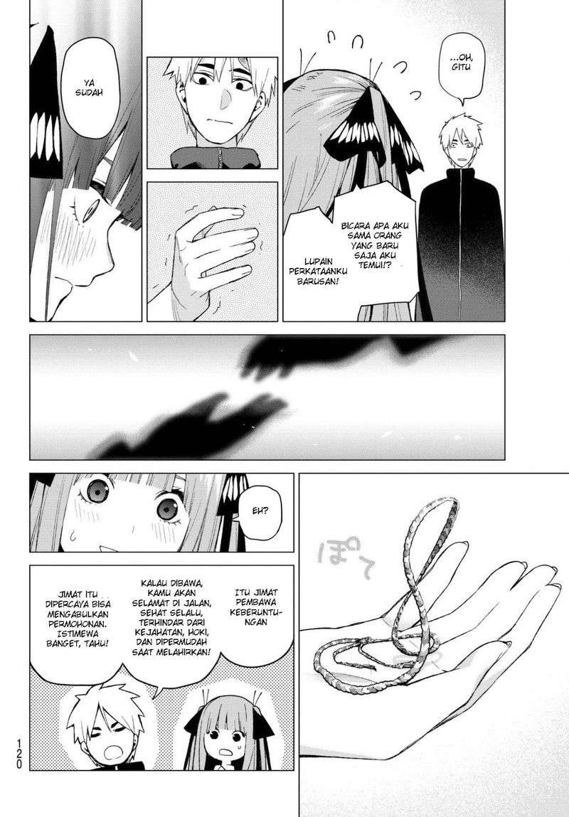 Go-toubun no Hanayome Chapter 26 Gambar 15