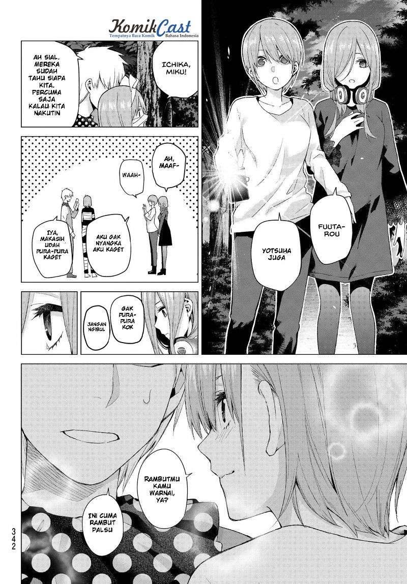 Go-toubun no Hanayome Chapter 25 Gambar 11