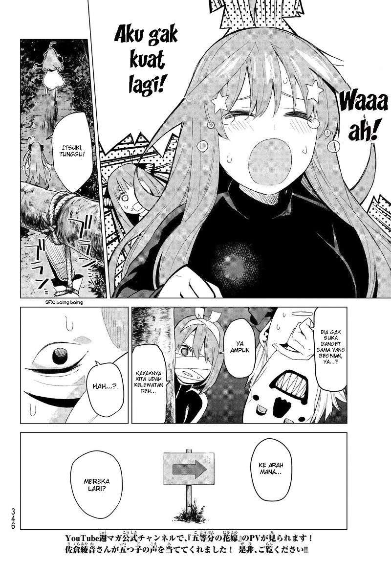 Go-toubun no Hanayome Chapter 25 Gambar 15