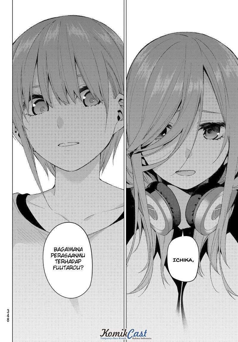 Go-toubun no Hanayome Chapter 25 Gambar 17