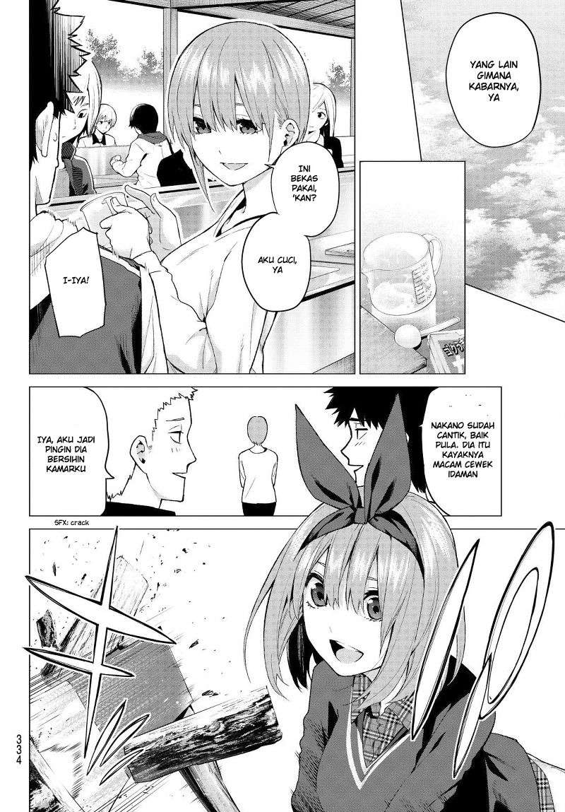 Go-toubun no Hanayome Chapter 25 Gambar 3