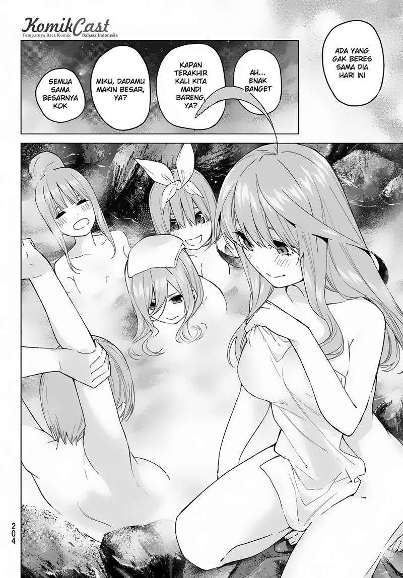 Go-toubun no Hanayome Chapter 24 Gambar 11