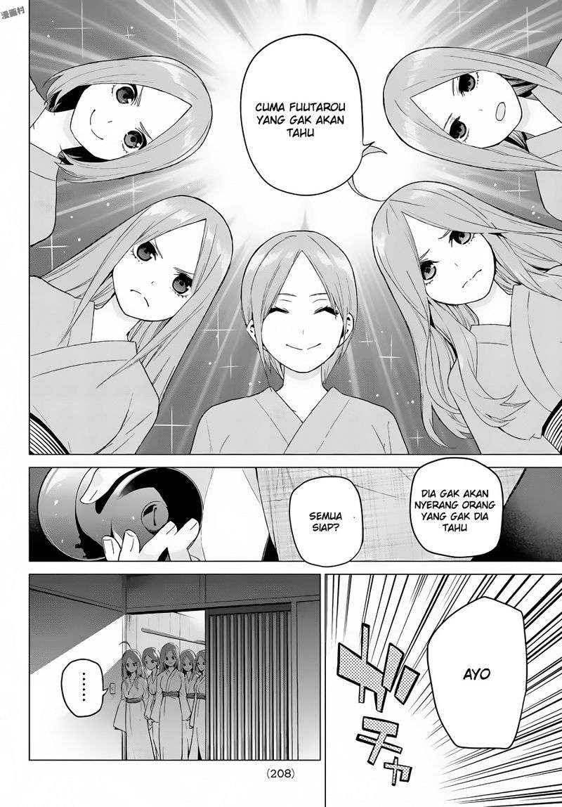 Go-toubun no Hanayome Chapter 24 Gambar 15