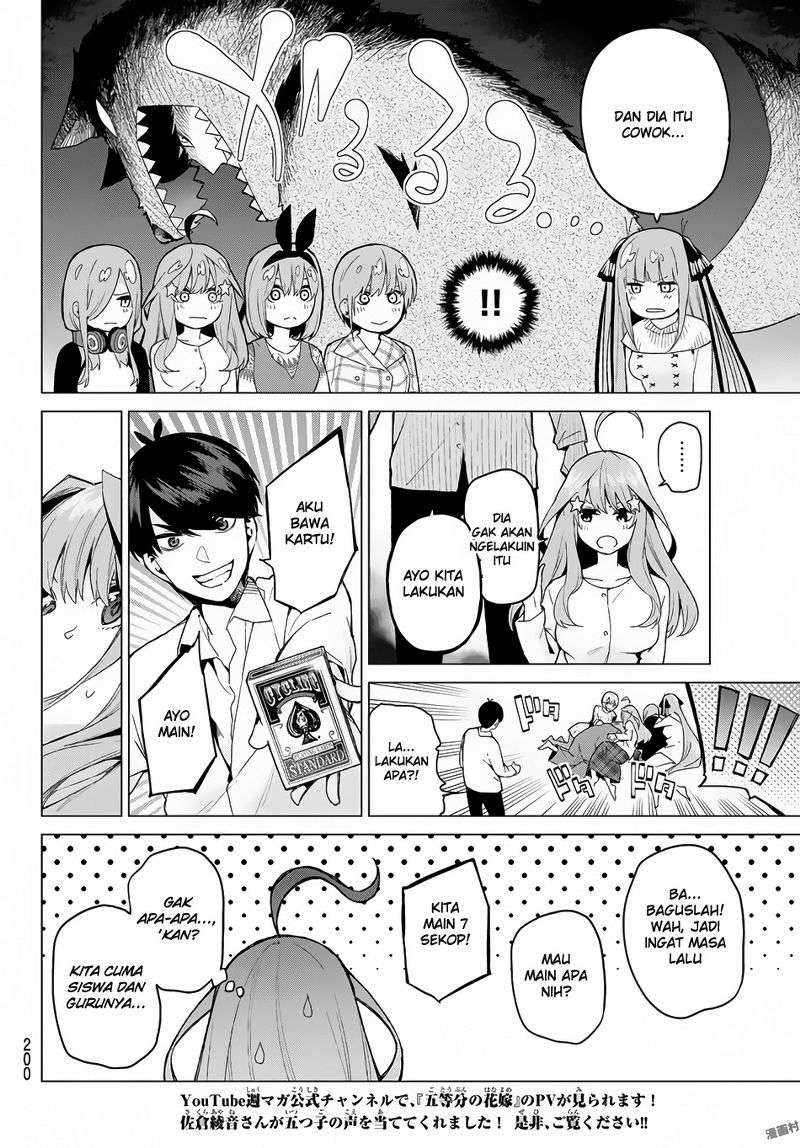 Go-toubun no Hanayome Chapter 24 Gambar 7