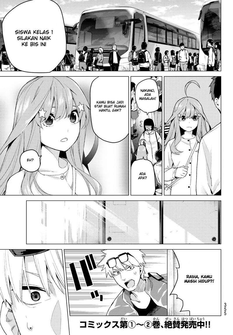 Go-toubun no Hanayome Chapter 23 Gambar 10