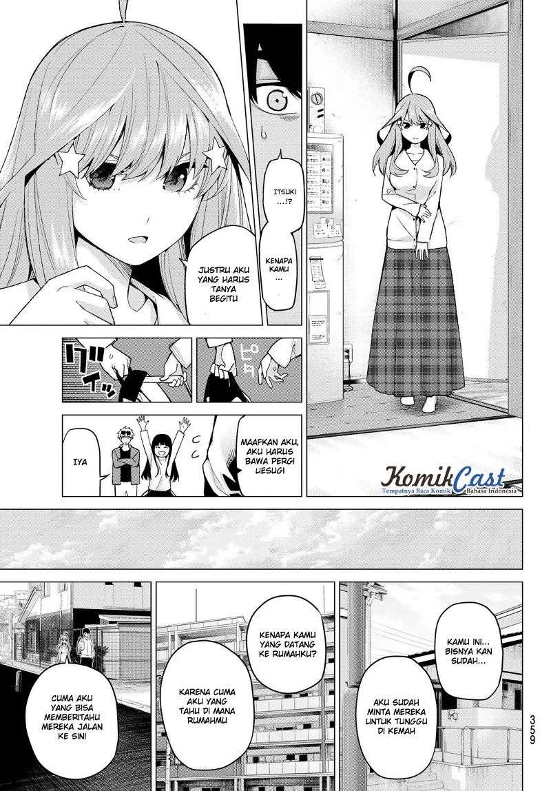 Go-toubun no Hanayome Chapter 23 Gambar 14