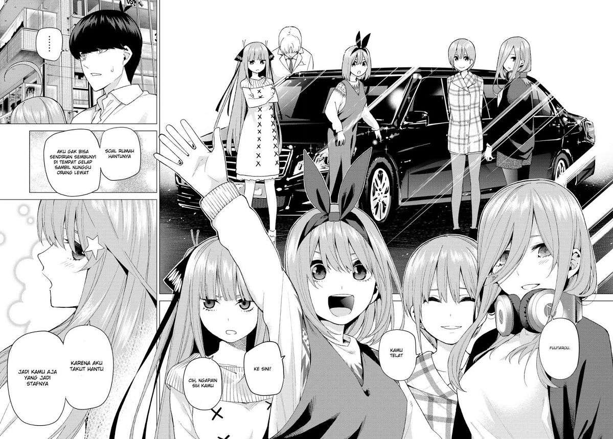 Go-toubun no Hanayome Chapter 23 Gambar 15