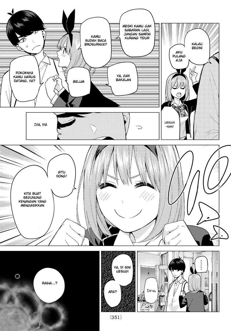 Go-toubun no Hanayome Chapter 23 Gambar 6