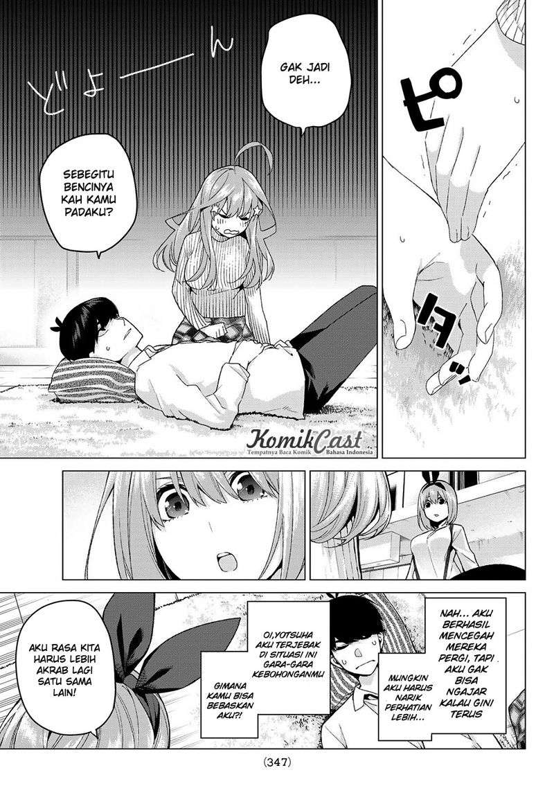 Go-toubun no Hanayome Chapter 21 Gambar 12