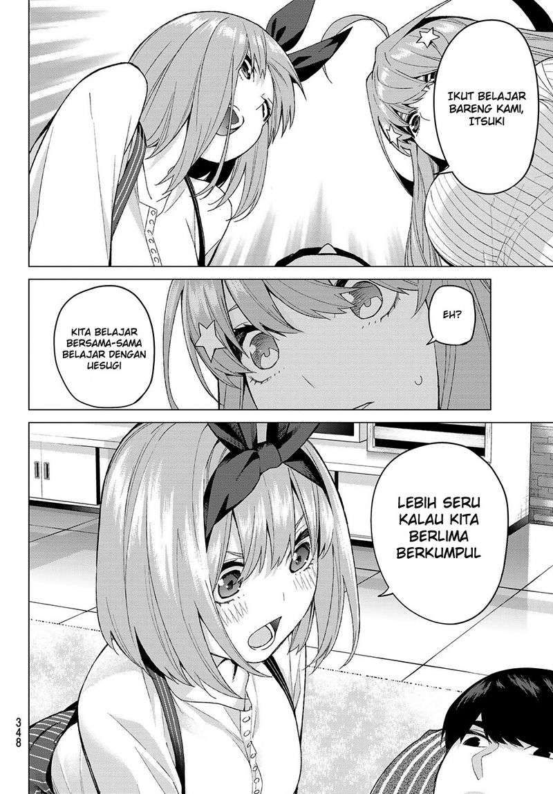 Go-toubun no Hanayome Chapter 21 Gambar 13