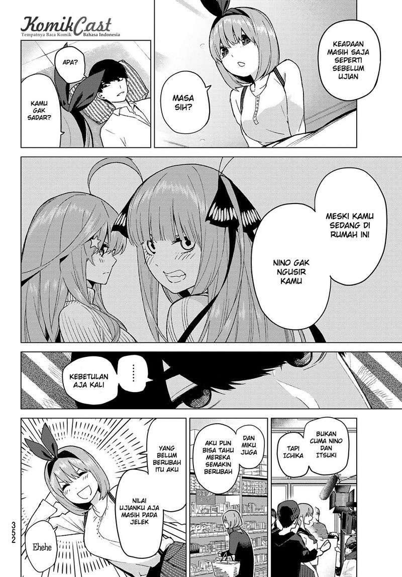 Go-toubun no Hanayome Chapter 21 Gambar 17