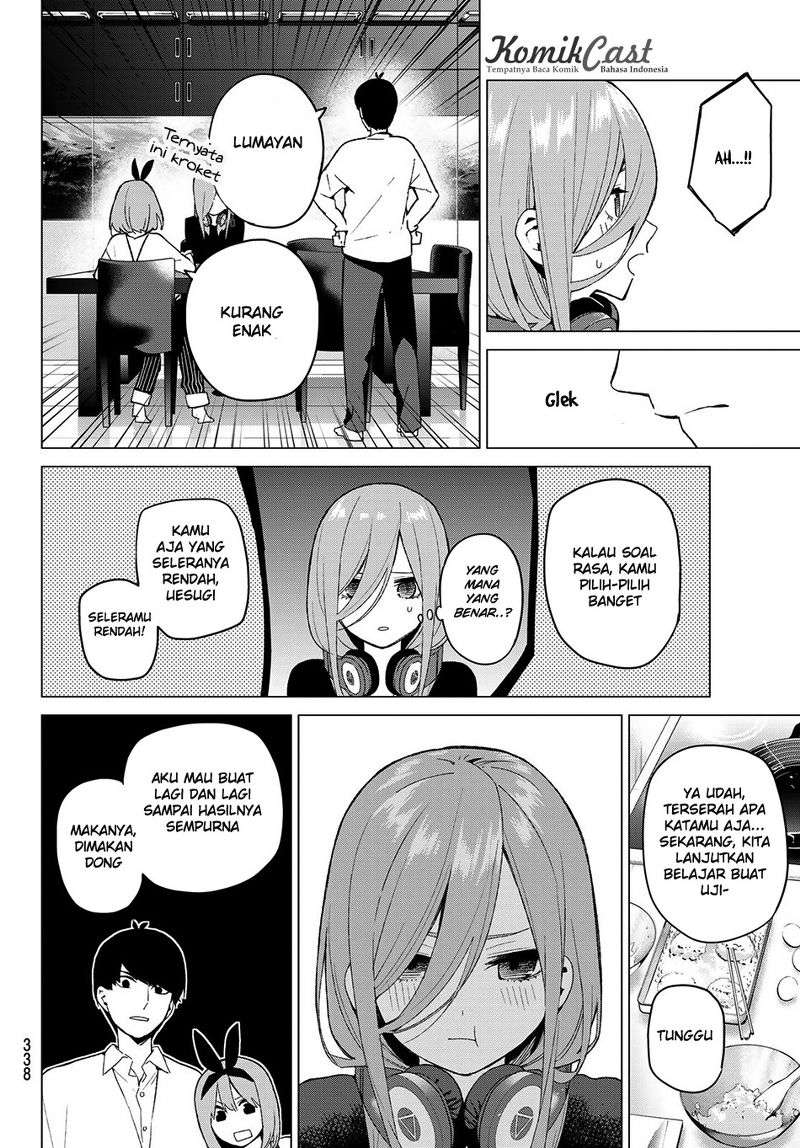 Go-toubun no Hanayome Chapter 21 Gambar 3