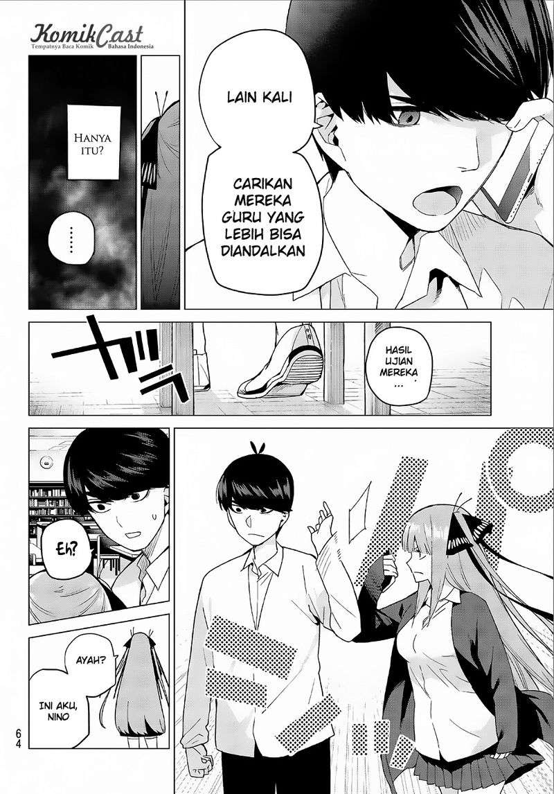 Go-toubun no Hanayome Chapter 20 Gambar 13