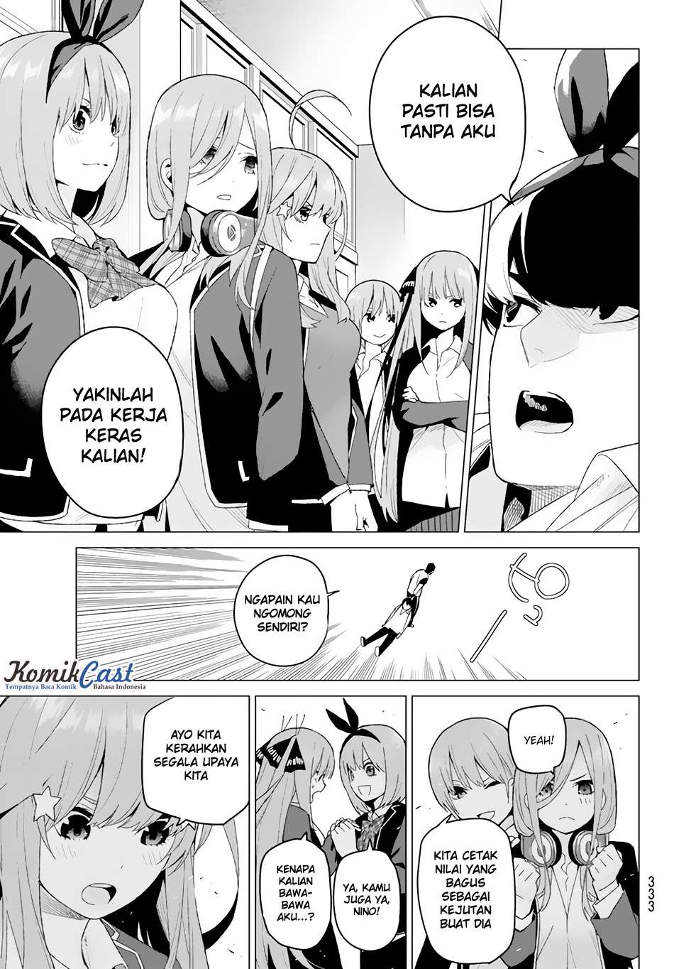 Go-toubun no Hanayome Chapter 19 Gambar 20