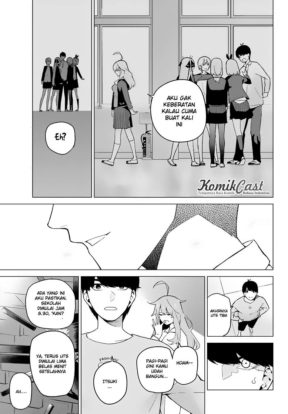 Go-toubun no Hanayome Chapter 19 Gambar 4