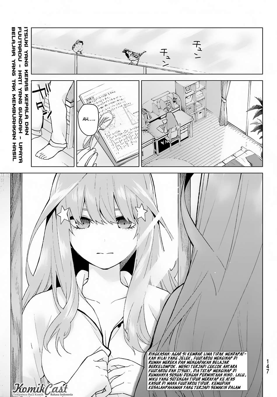 Go-toubun no Hanayome Chapter 18 Gambar 3