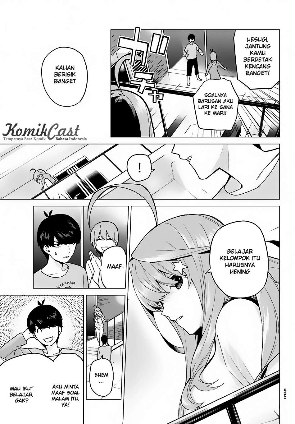 Go-toubun no Hanayome Chapter 17 Gambar 10