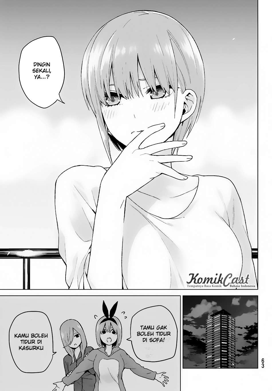 Go-toubun no Hanayome Chapter 17 Gambar 18