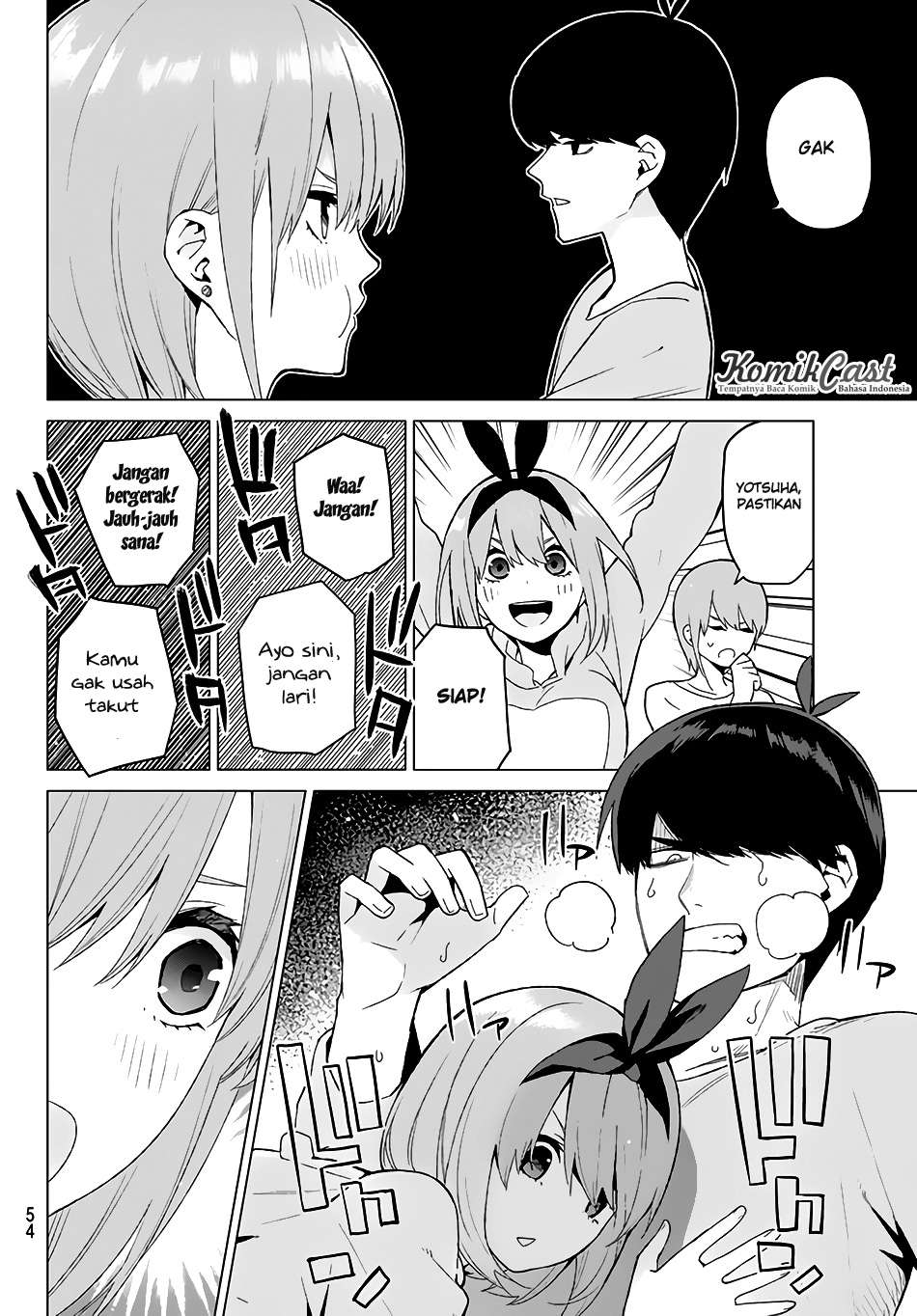 Go-toubun no Hanayome Chapter 17 Gambar 9