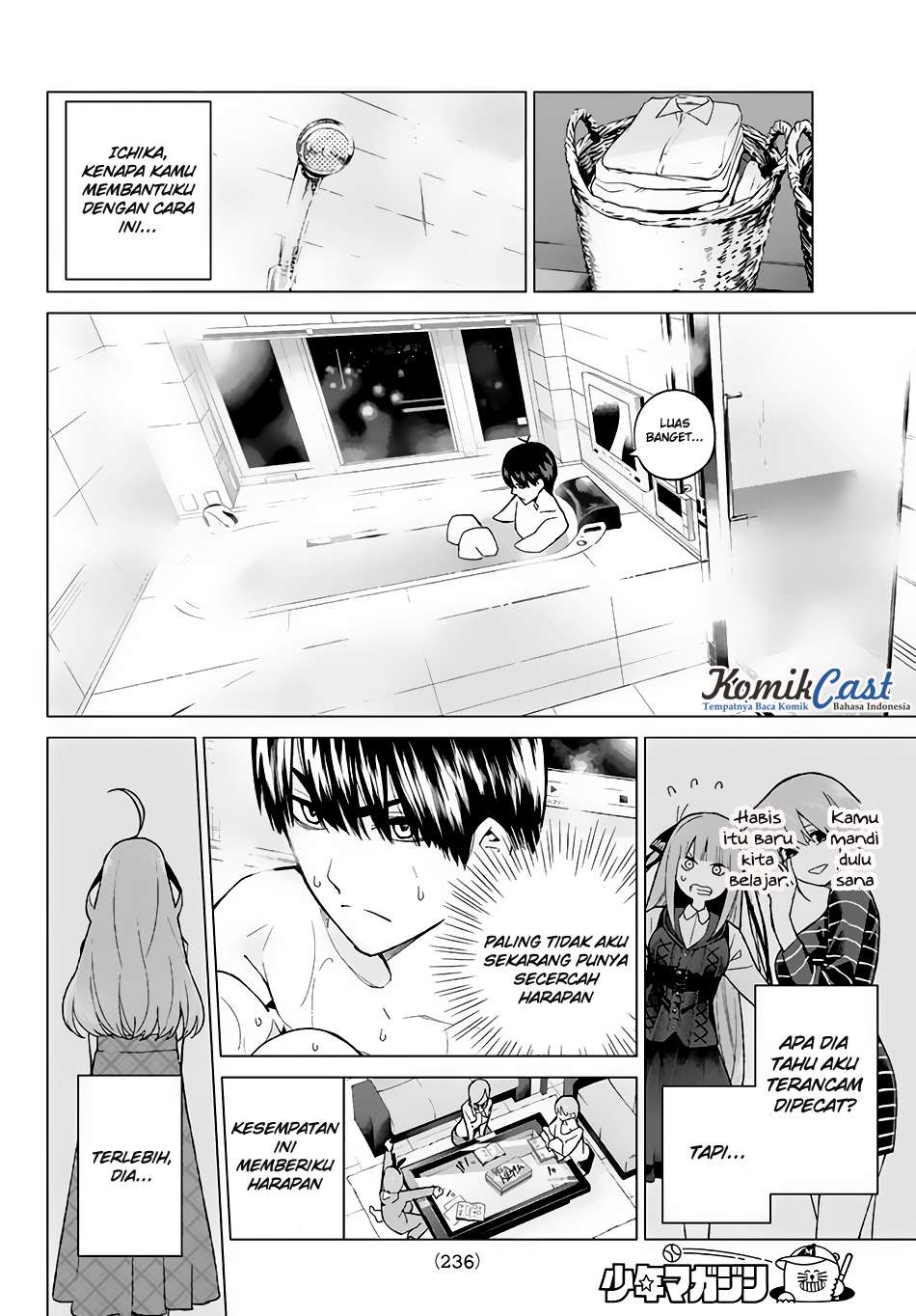 Go-toubun no Hanayome Chapter 16 Gambar 17