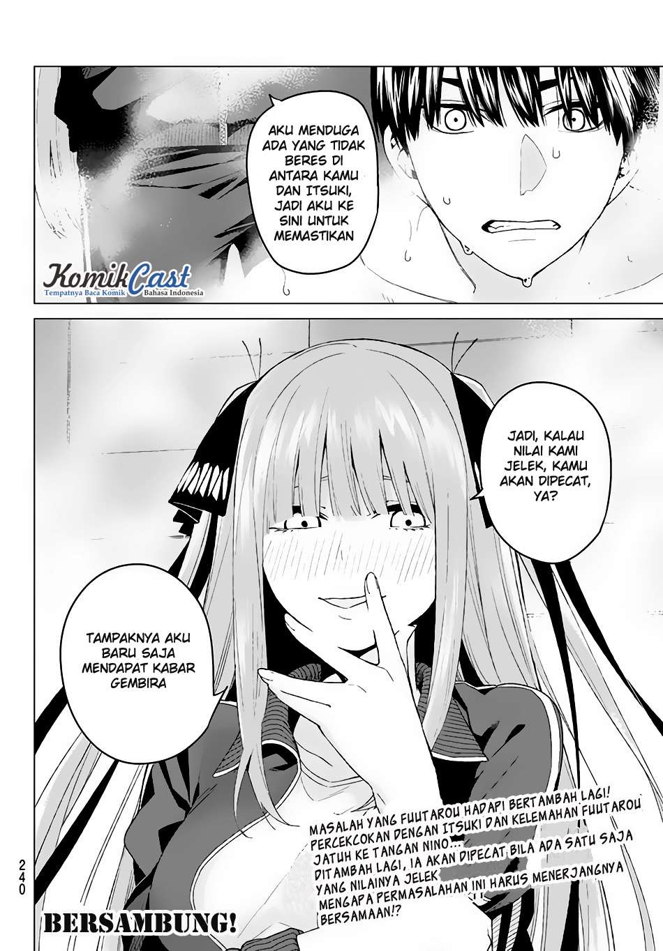 Go-toubun no Hanayome Chapter 16 Gambar 21