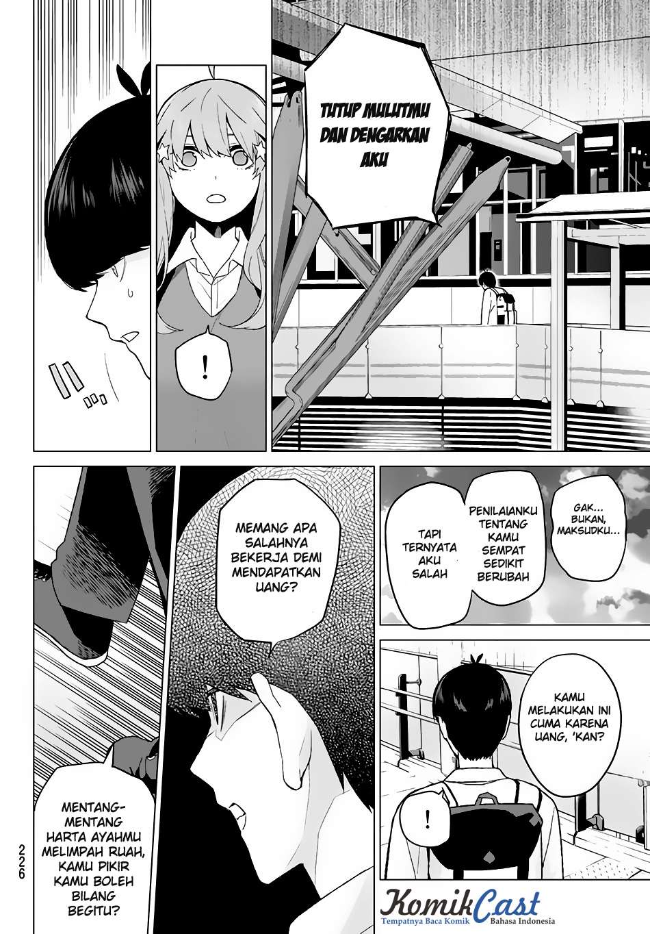 Go-toubun no Hanayome Chapter 16 Gambar 7