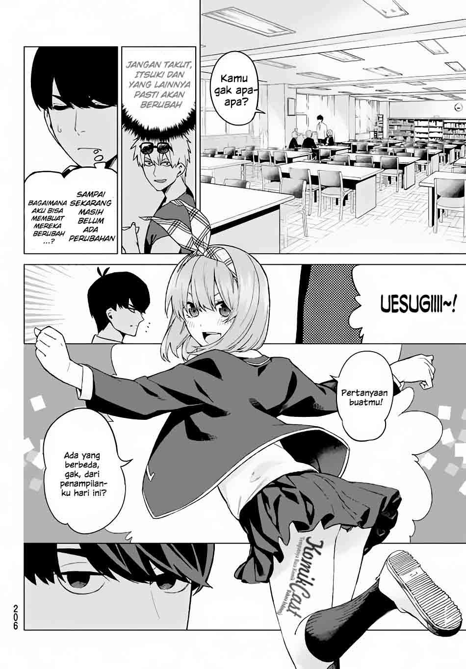 Go-toubun no Hanayome Chapter 15 Gambar 11