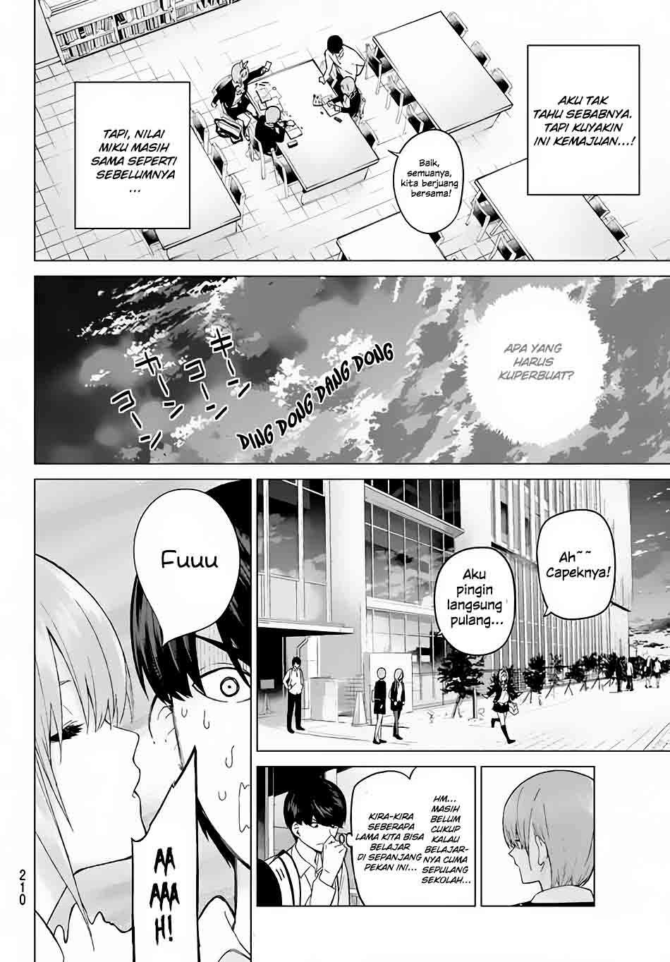 Go-toubun no Hanayome Chapter 15 Gambar 15