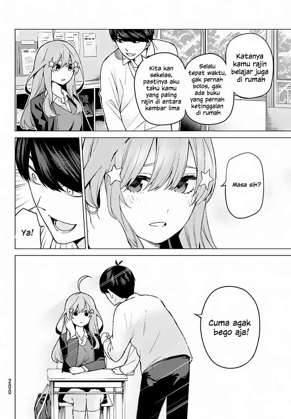 Go-toubun no Hanayome Chapter 15 Gambar 5