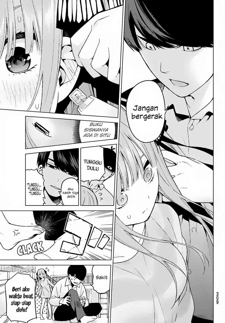 Go-toubun no Hanayome Chapter 14 Gambar 10