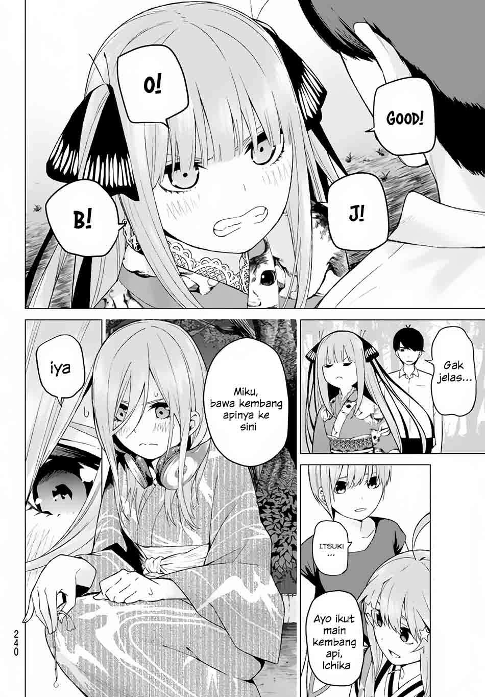 Go-toubun no Hanayome Chapter 12 Gambar 7