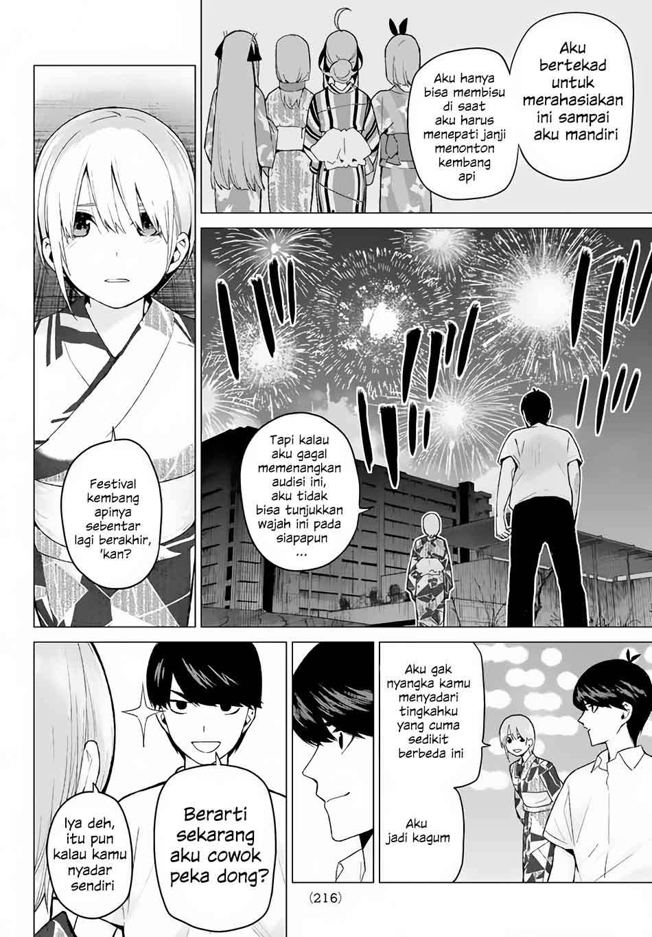 Go-toubun no Hanayome Chapter 11 Gambar 13