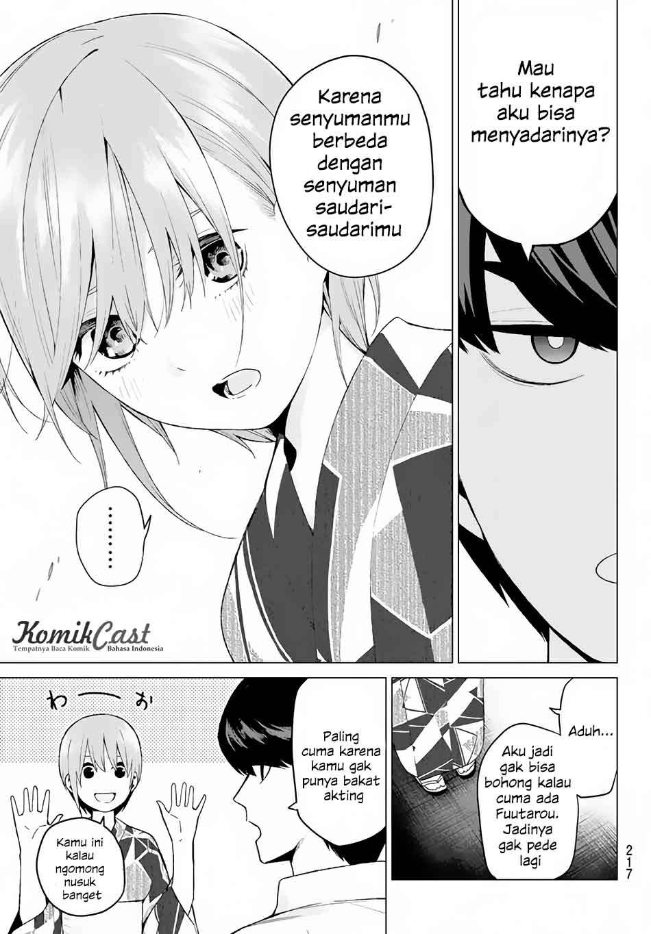 Go-toubun no Hanayome Chapter 11 Gambar 14