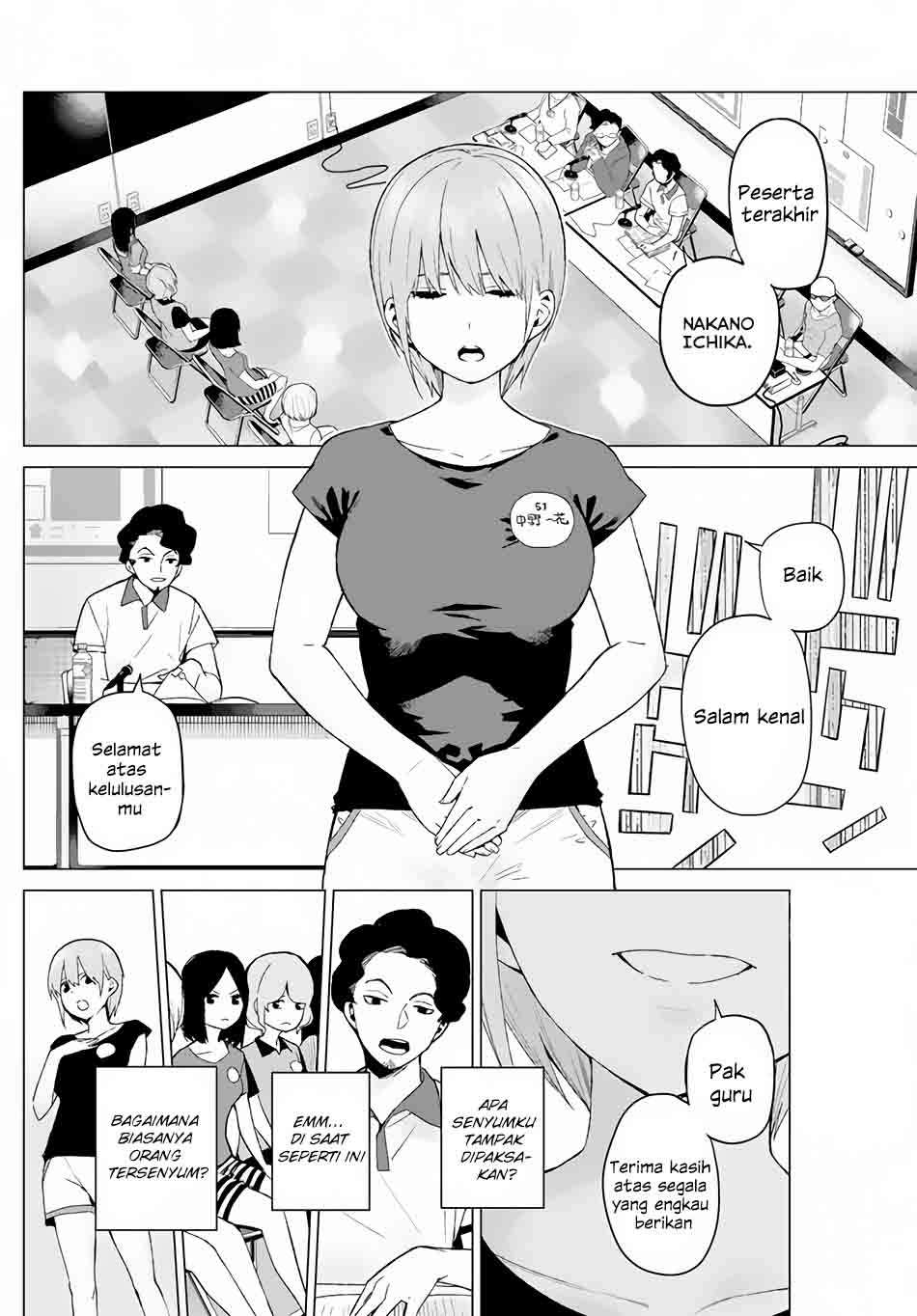 Go-toubun no Hanayome Chapter 11 Gambar 17