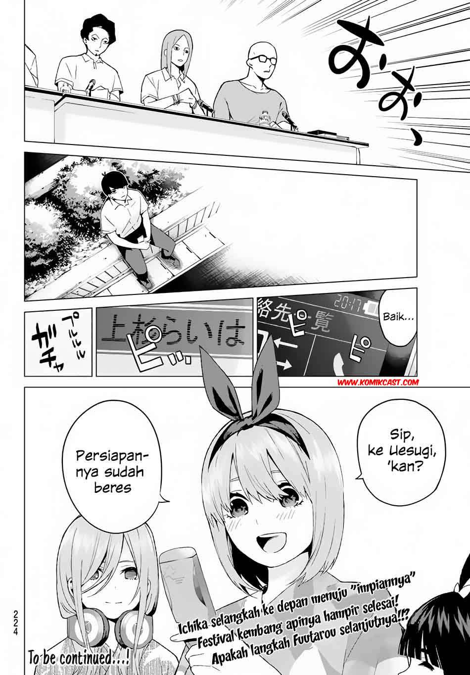 Go-toubun no Hanayome Chapter 11 Gambar 20