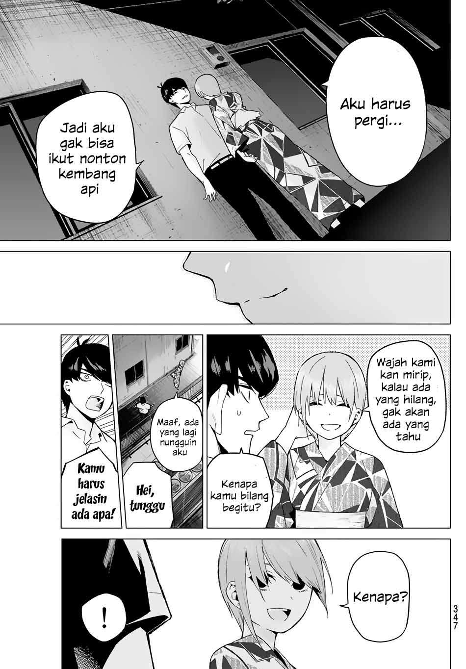 Go-toubun no Hanayome Chapter 10 Gambar 4