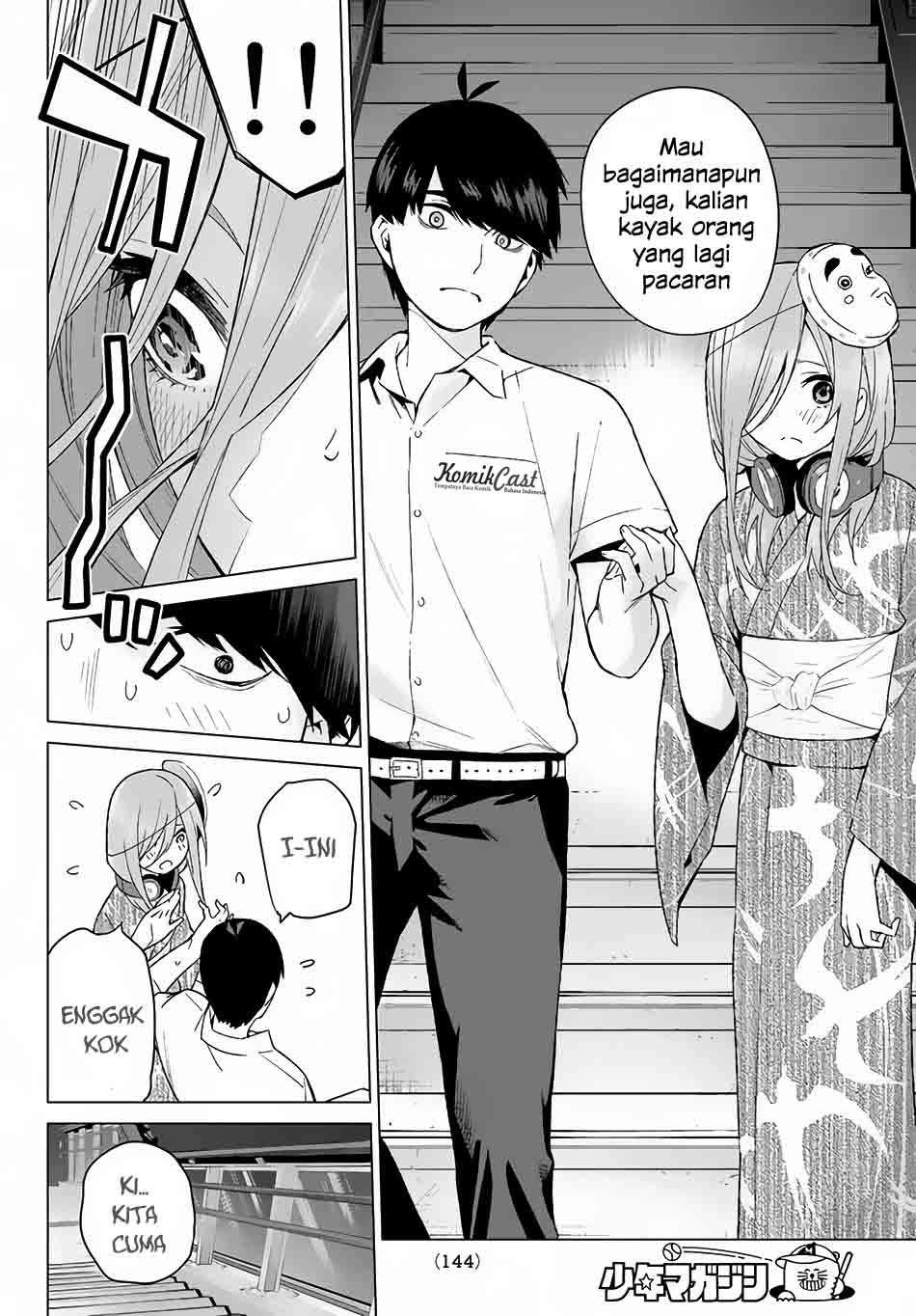 Go-toubun no Hanayome Chapter 9 Gambar 15