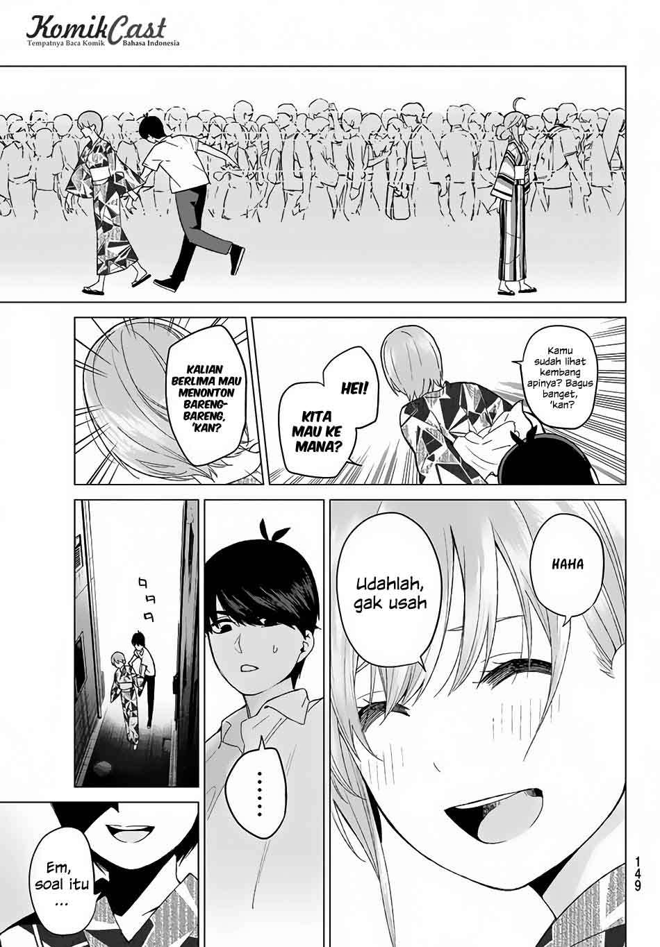 Go-toubun no Hanayome Chapter 9 Gambar 20