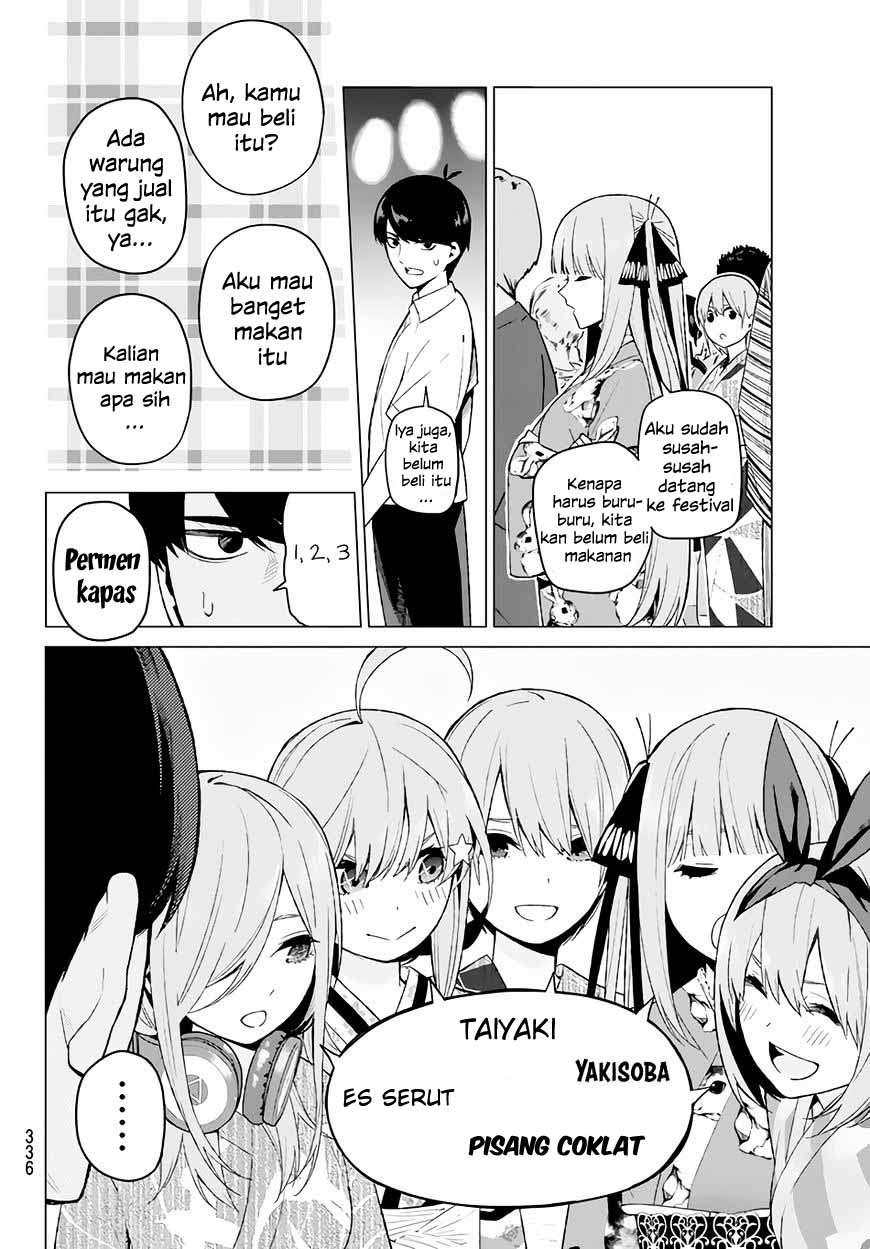 Go-toubun no Hanayome Chapter 8 Gambar 10