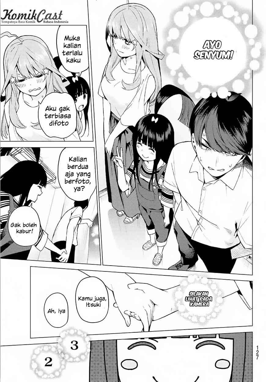 Go-toubun no Hanayome Chapter 7 Gambar 18