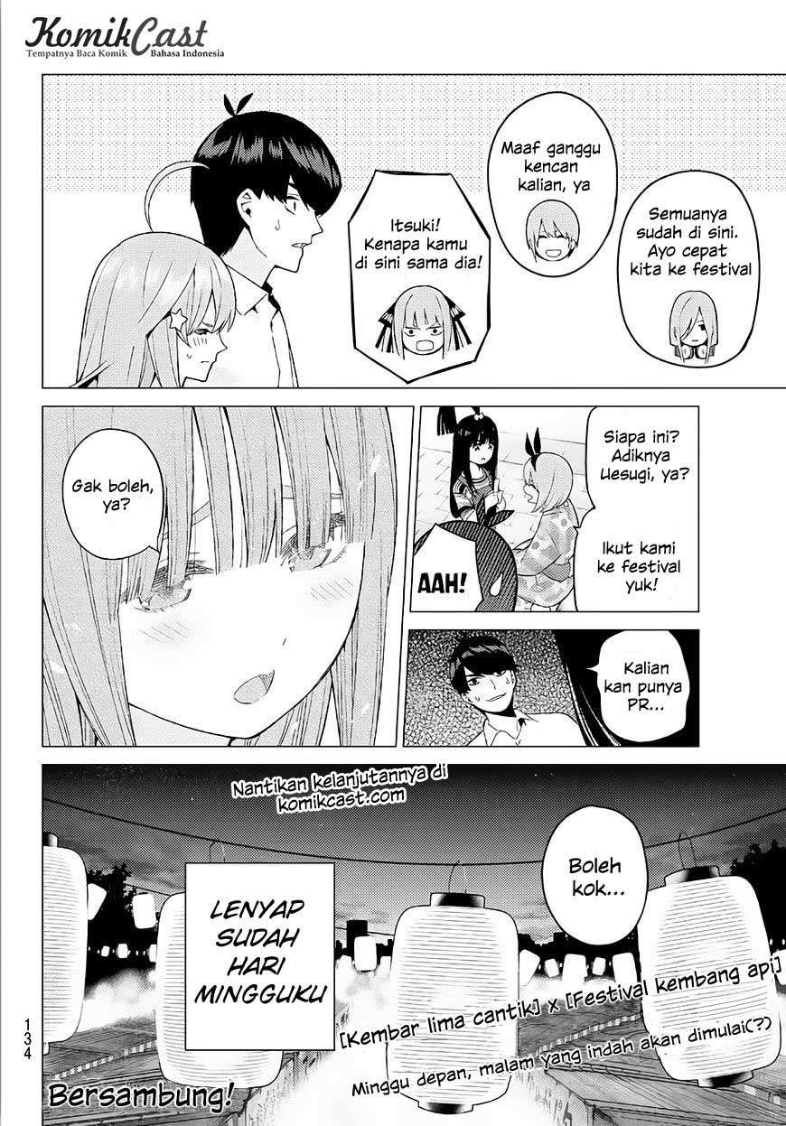 Go-toubun no Hanayome Chapter 7 Gambar 24