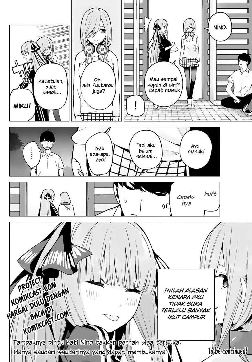 Go-toubun no Hanayome Chapter 6 Gambar 20