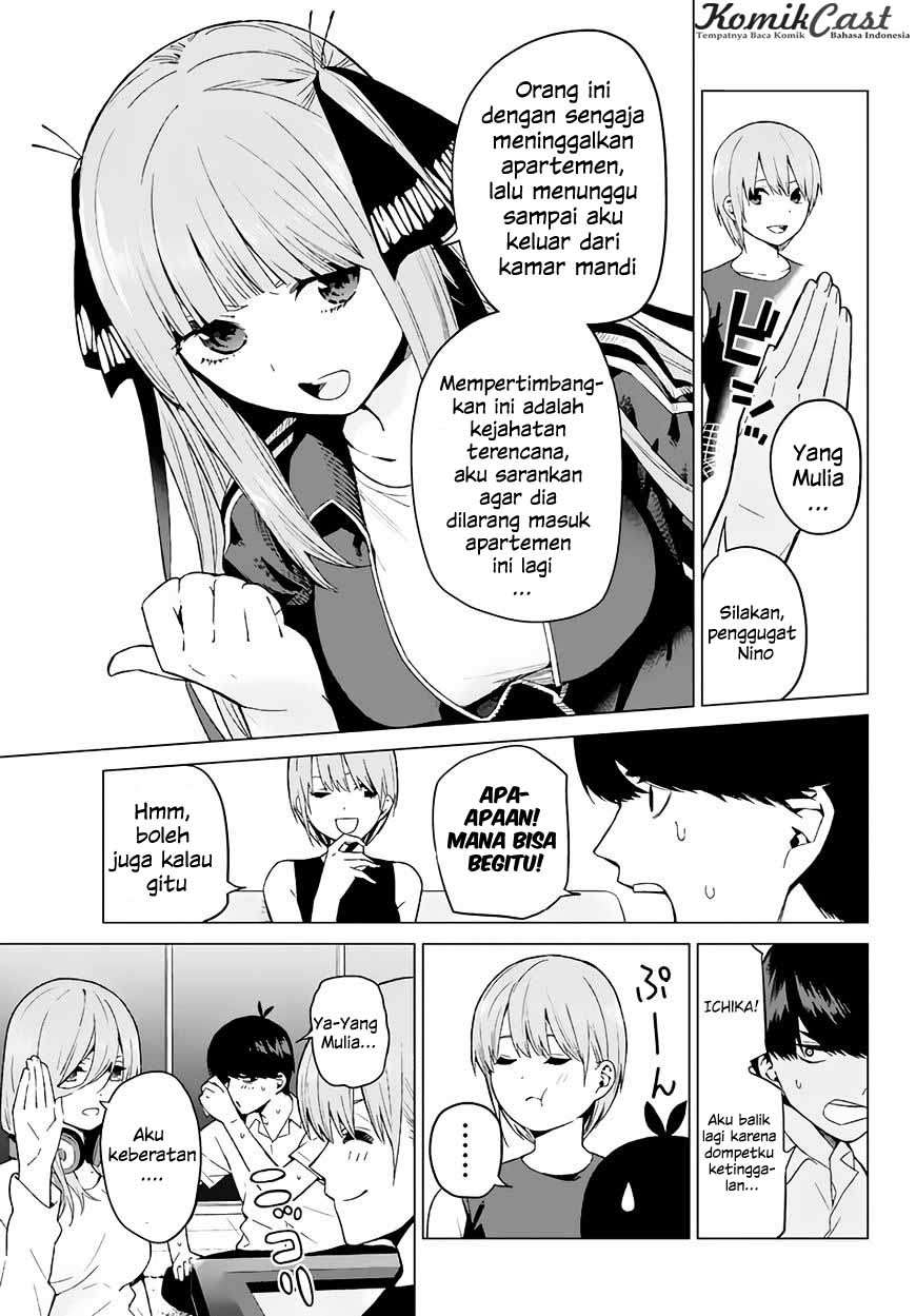 Go-toubun no Hanayome Chapter 6 Gambar 4