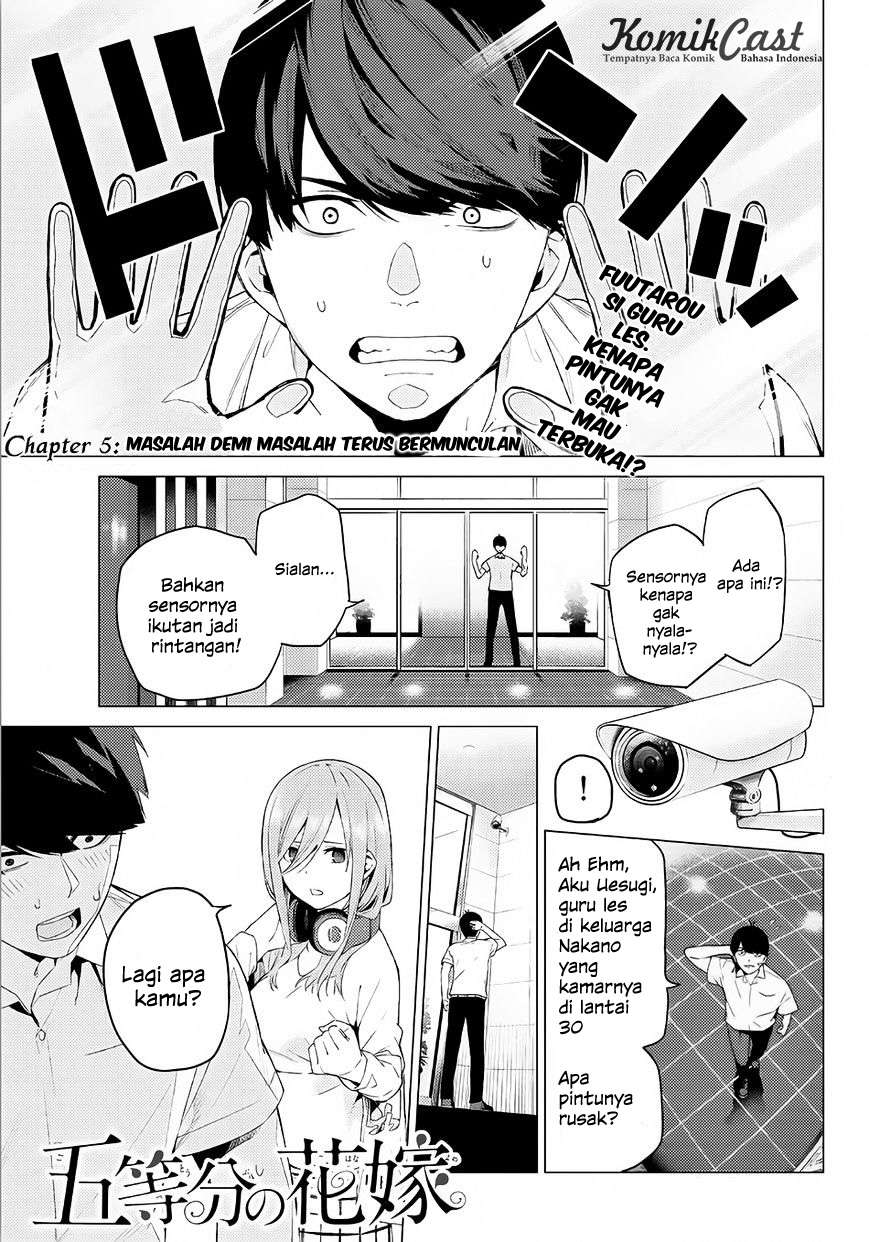 Baca Komik Go-toubun no Hanayome Chapter 5 Gambar 1