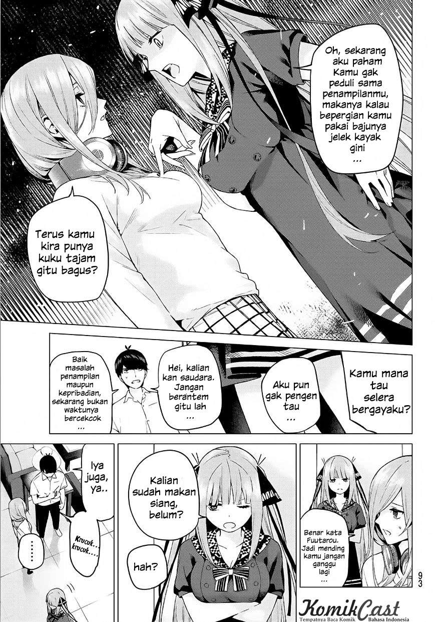 Go-toubun no Hanayome Chapter 5 Gambar 10