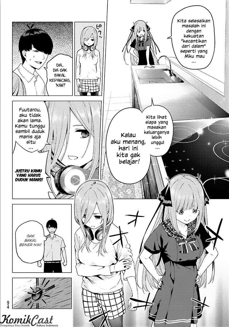 Go-toubun no Hanayome Chapter 5 Gambar 11