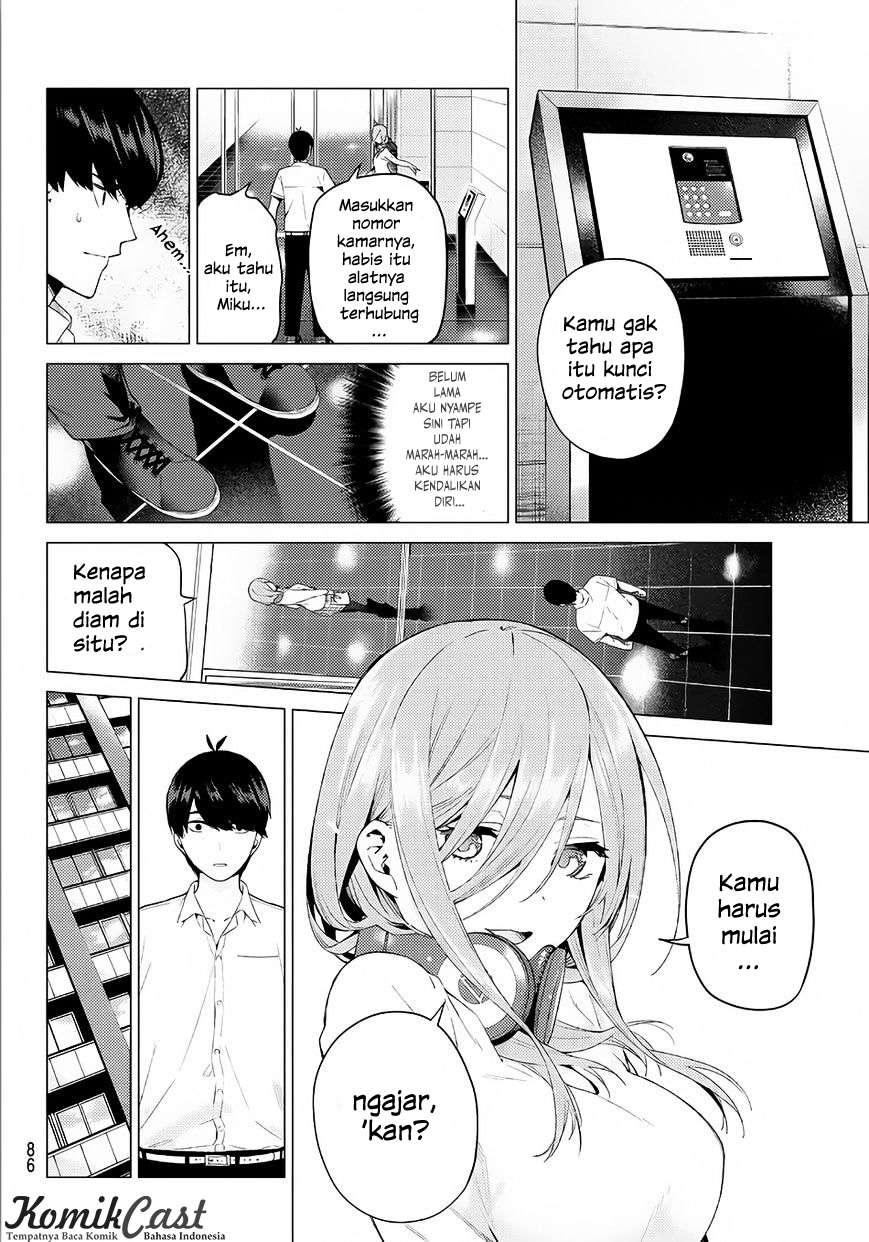 Go-toubun no Hanayome Chapter 5 Gambar 3