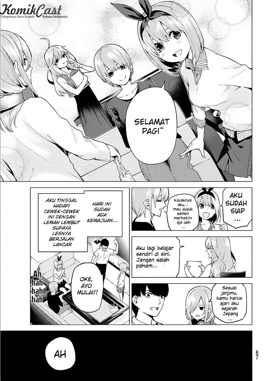 Go-toubun no Hanayome Chapter 5 Gambar 4