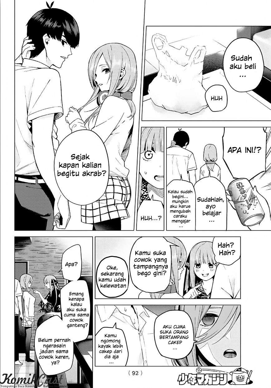 Go-toubun no Hanayome Chapter 5 Gambar 9