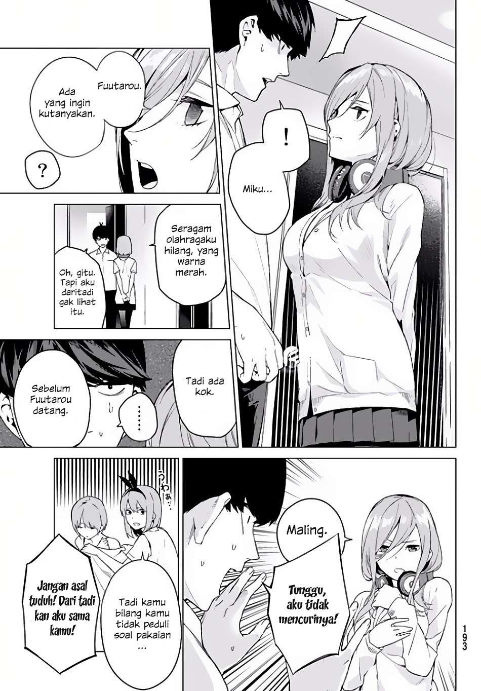 Go-toubun no Hanayome Chapter 2 Gambar 16